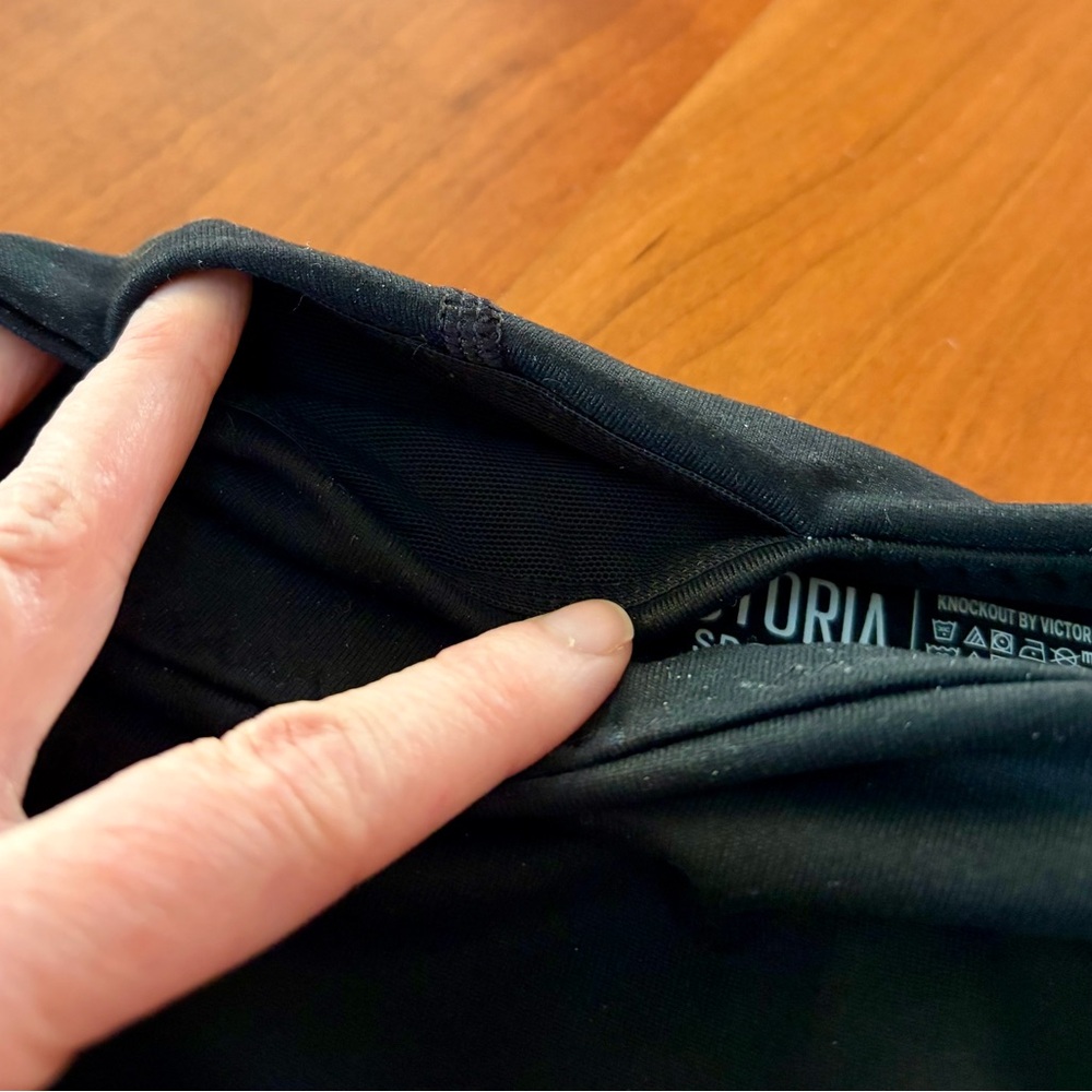 Victoria Sport Cropped Leggings Size M - Picture 3 of 3